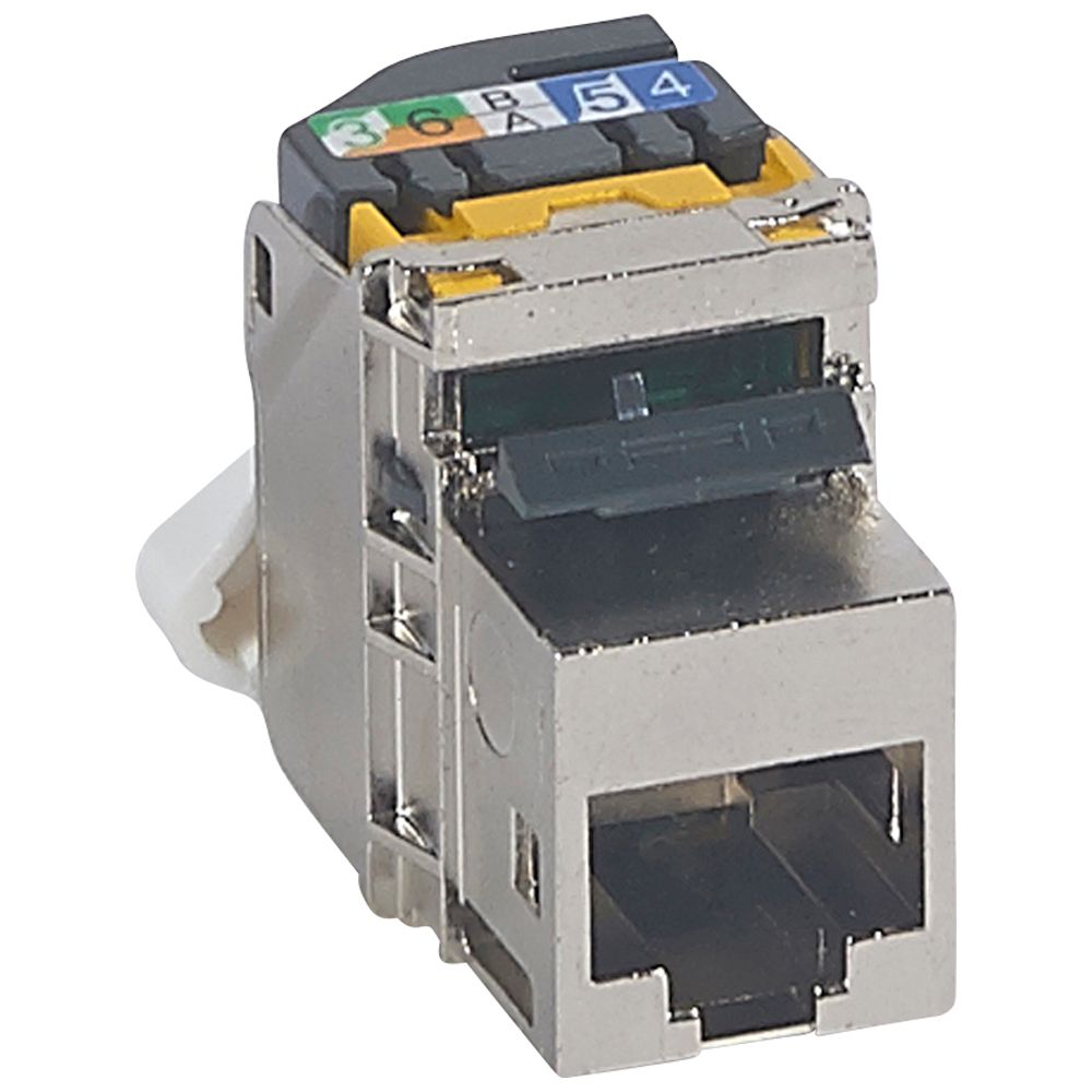 Mosaic: modul RJ45 UTP, kat.6a, fast connection, Keystone