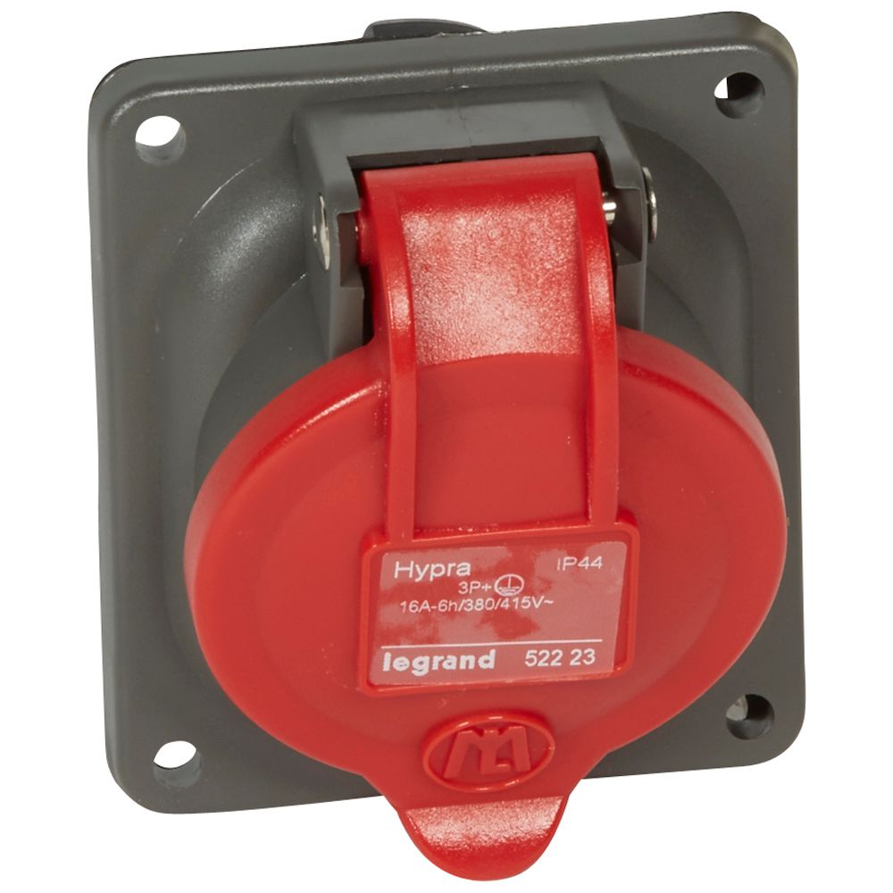 HYPRA SOCKET 3P+E 16A 380V