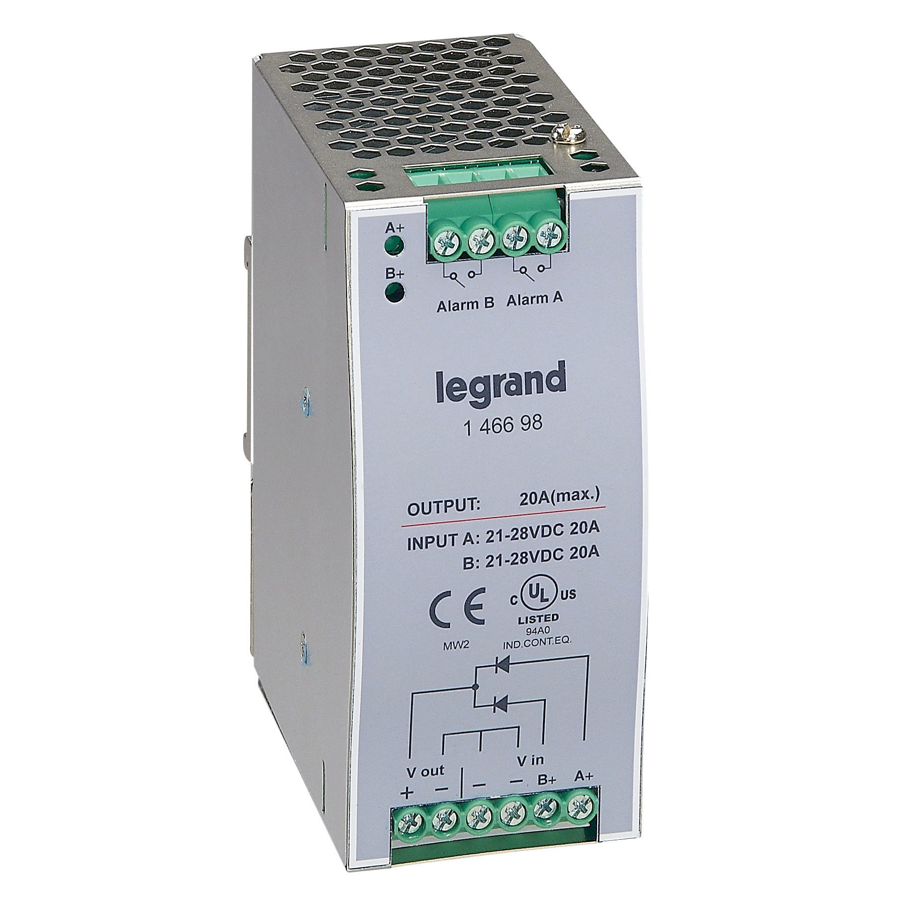 Redundantni modul, 24VDC, 20A POW-SUPPL