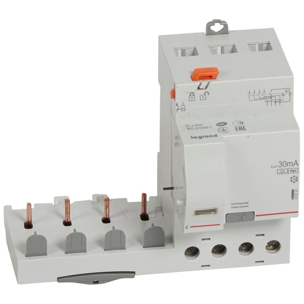 DX3 RCD 4P 40A HPI 30mA