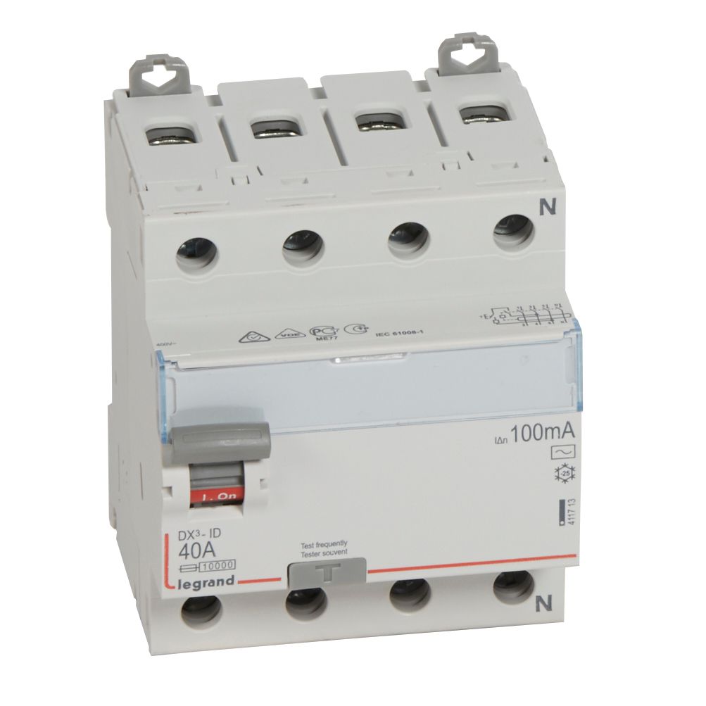 DX3-ID 4PD 40A AC 100MA