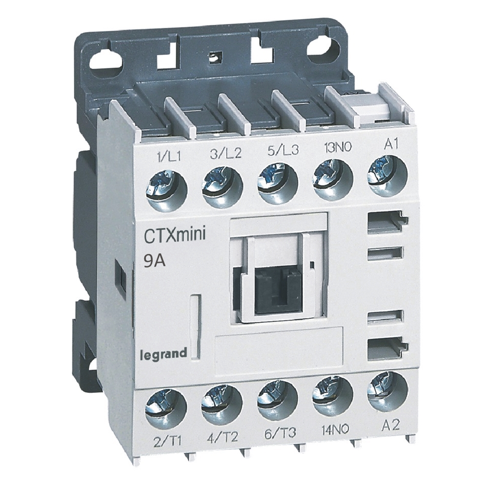 CTX MINI CT 3P 9A 1NO 24VAC