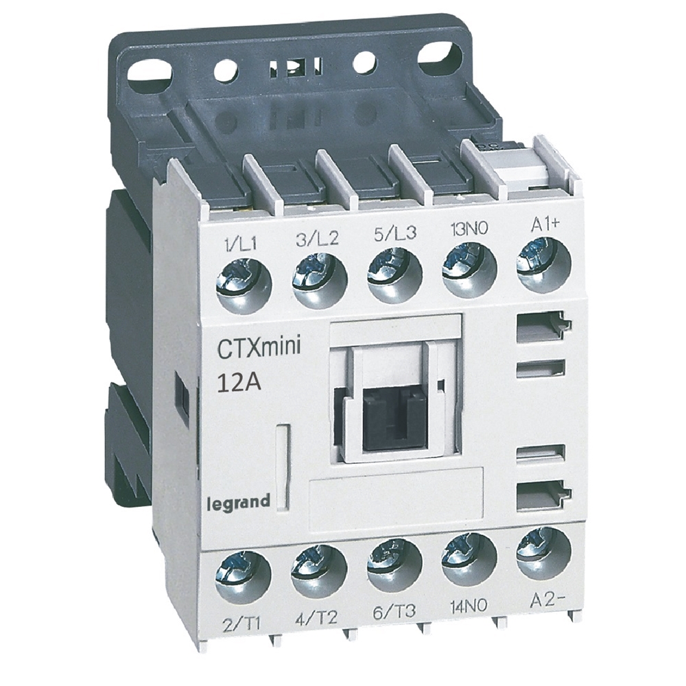 CTX MINI CT 3P 12A 1NO 24VDC