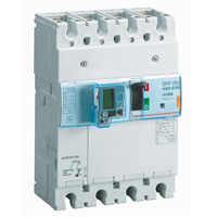 DPX3: kompakt prekidac 250A, 3P, F, FC, In=250A, Un=380/415V (Icu=36kA, Ics=100%Icu), termomagnetna zastitna jedinica (In=250A, Ir=0.8-1In, Im=5-10In)