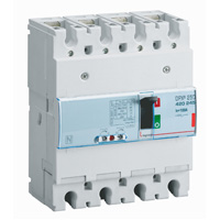 DPX3: kompakt prekidac 250A, 4P, F, FC, In=100A, Un=380/415V (Icu=36kA, Ics=100%Icu), termomagnetna zastitna jedinica (In=100A, Ir=0.8-1In, Im=5-10In)