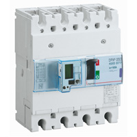 DPX3: kompakt prekidac 250A, 4P, F, FC, In=160A, Un=380/415V (Icu=50kA, Ics=100%Icu), elektronska zastitna jedinica (In=160A, Ir=0.4-1In, Isd=1.5...10In, Tr=3…15s, Tsd=0…0.5s, LCD )