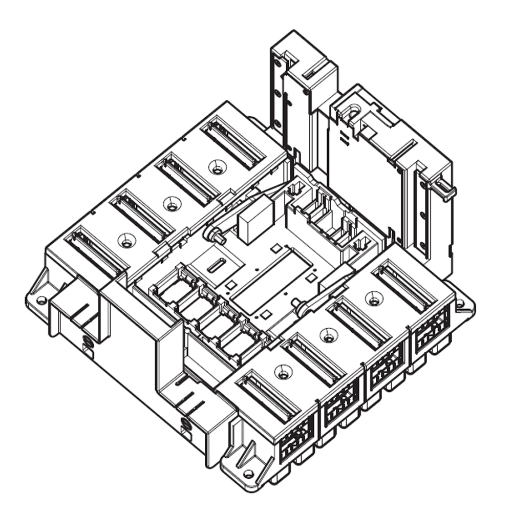 DPX3 1600-DRAW-OUT FRON TER 3P