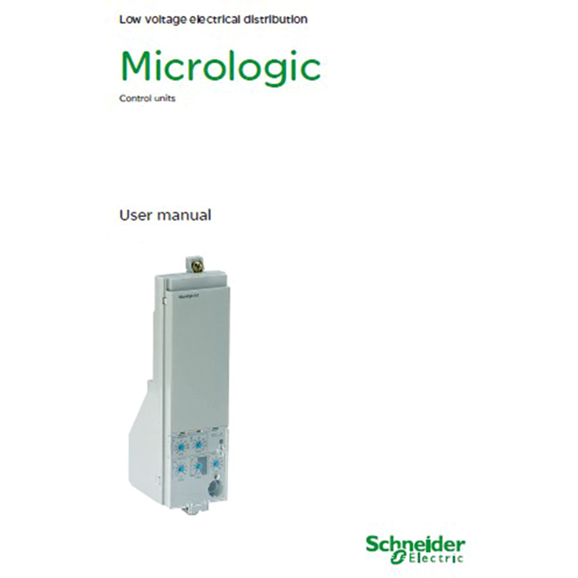 ENGLISH USER MANUAL FOR MICROLOGIC 2.0P 