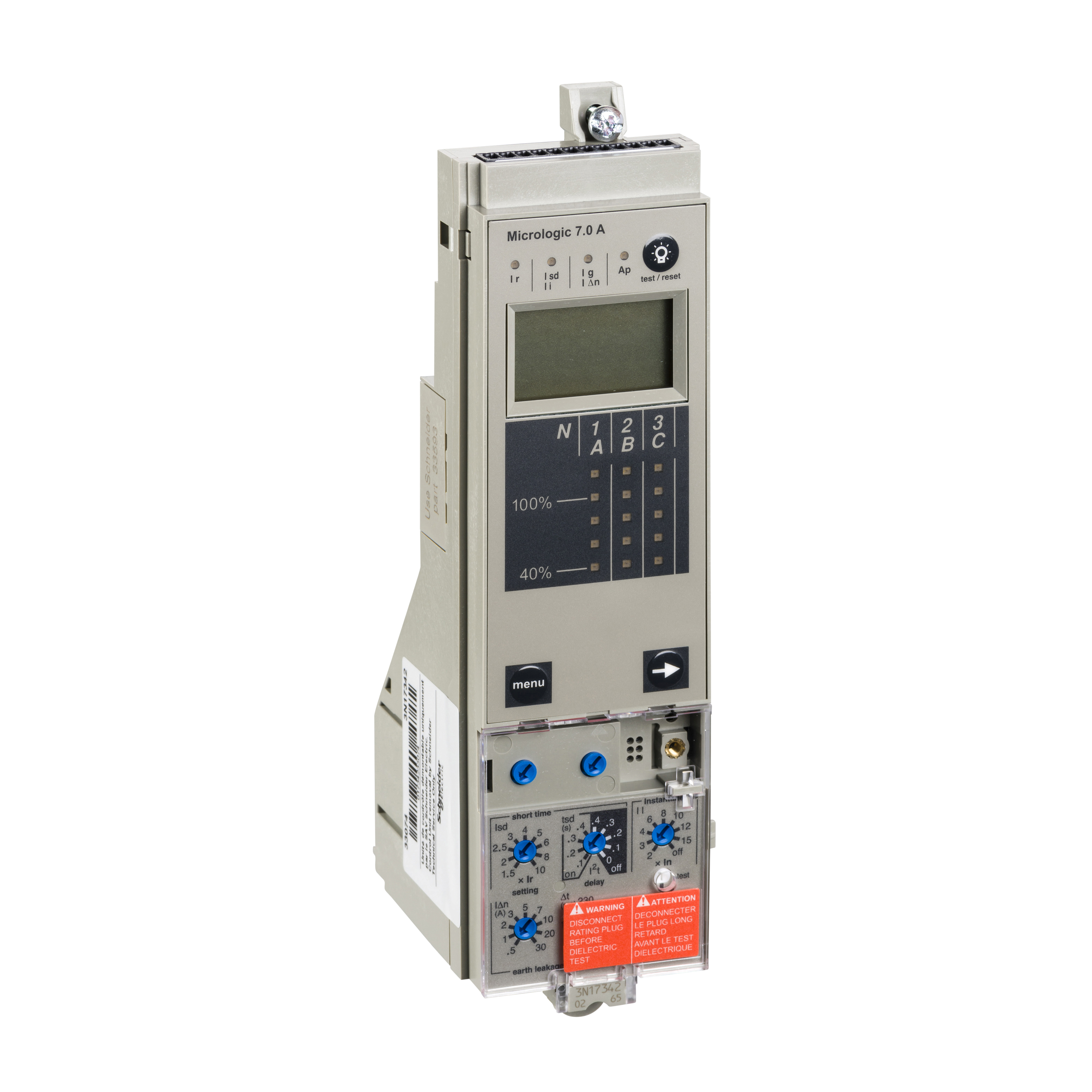 Zastitna jedinica "Micrologic 7.0 A" (selektivna + diferencijalna zastita) (A-metar)