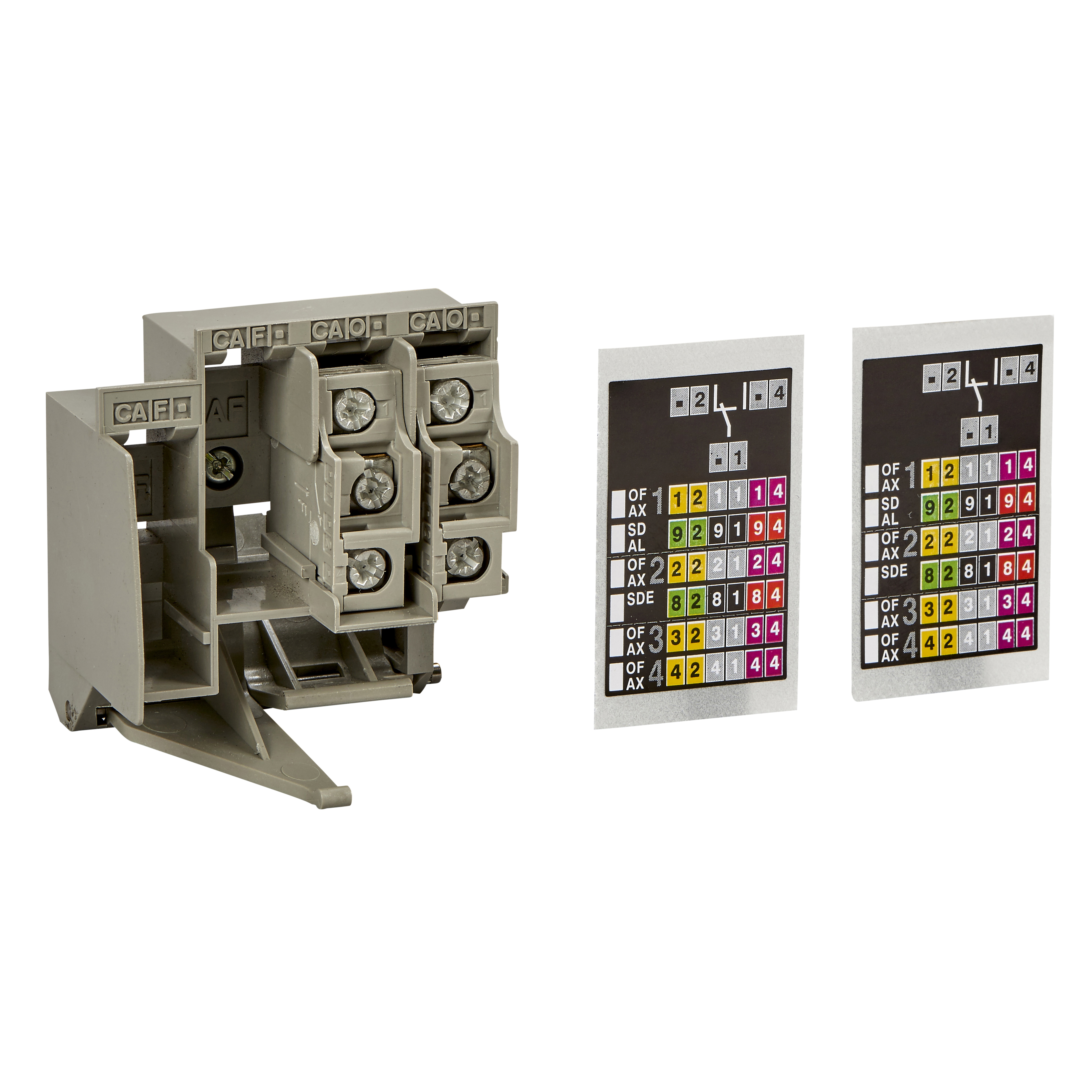 Pomocni kontakti stanja obrtne rucice za NS630b/1600, 2x "early brake"