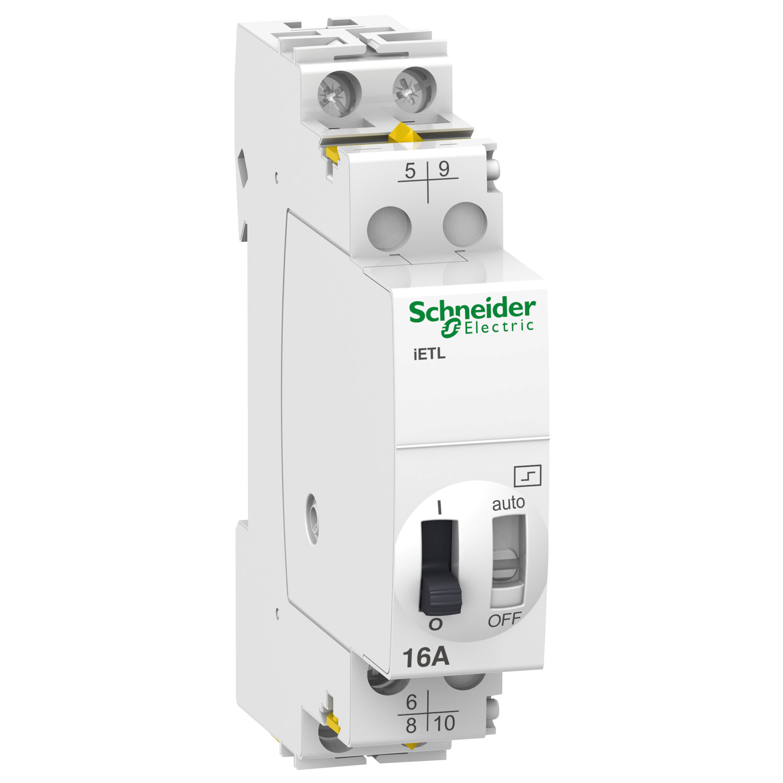 iETL: ekstenzija za impulsno rele, 1NO/NC+1NO, 24V AC/12V DC, 16A