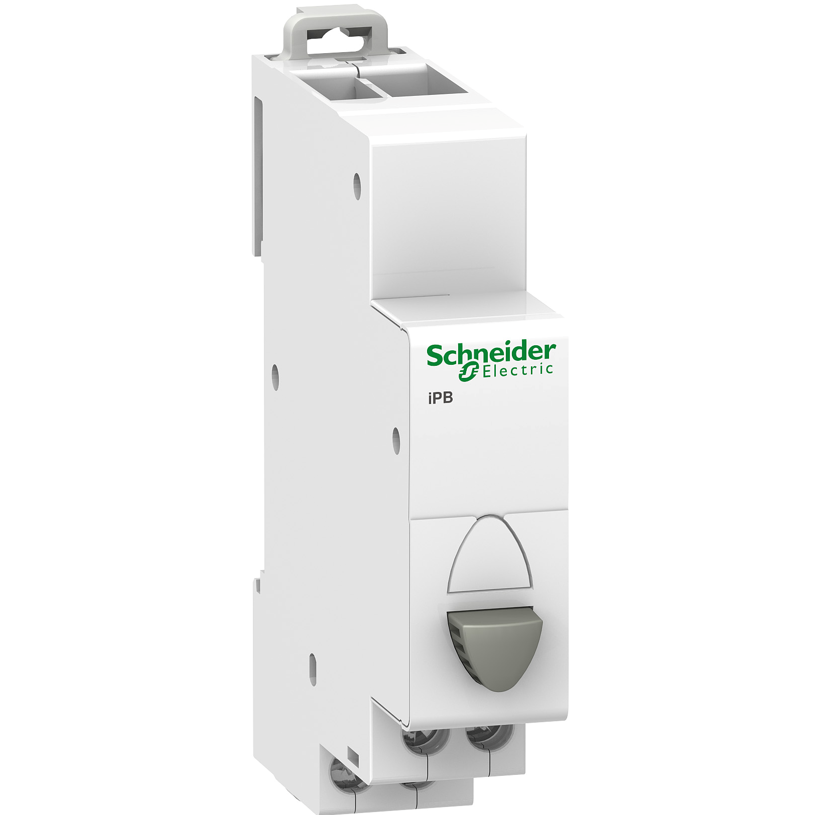 iPB: taster modularni, 1NO+1NC, sivi