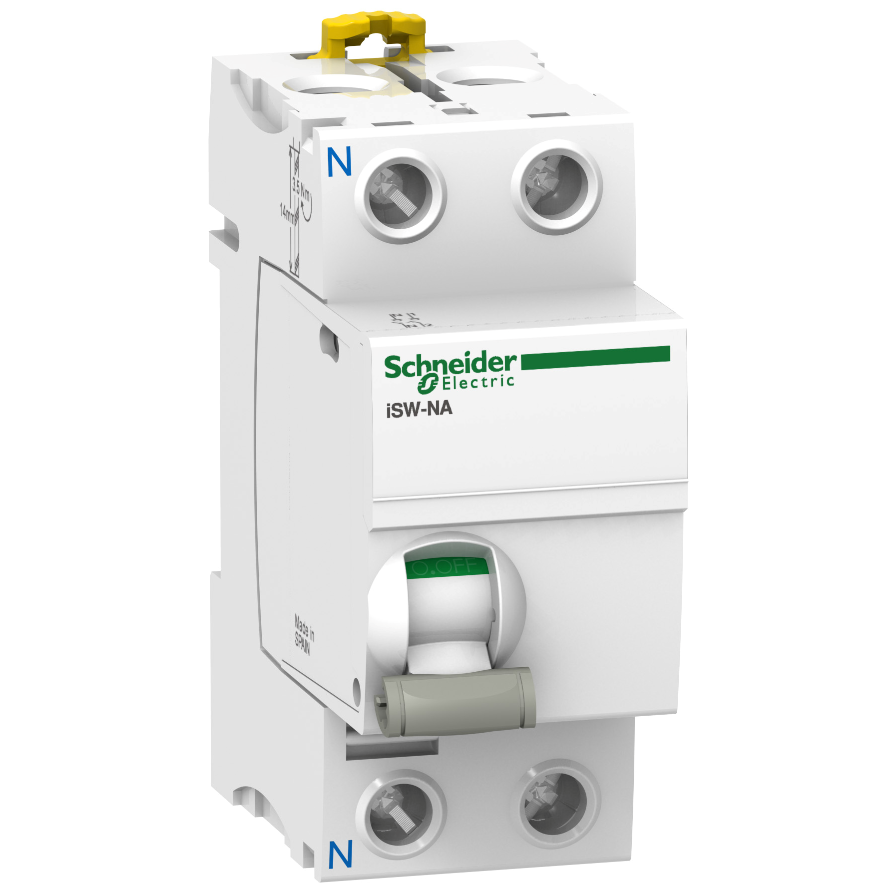 iSW-NA: modularni rastavljač, 1P+N, 40A