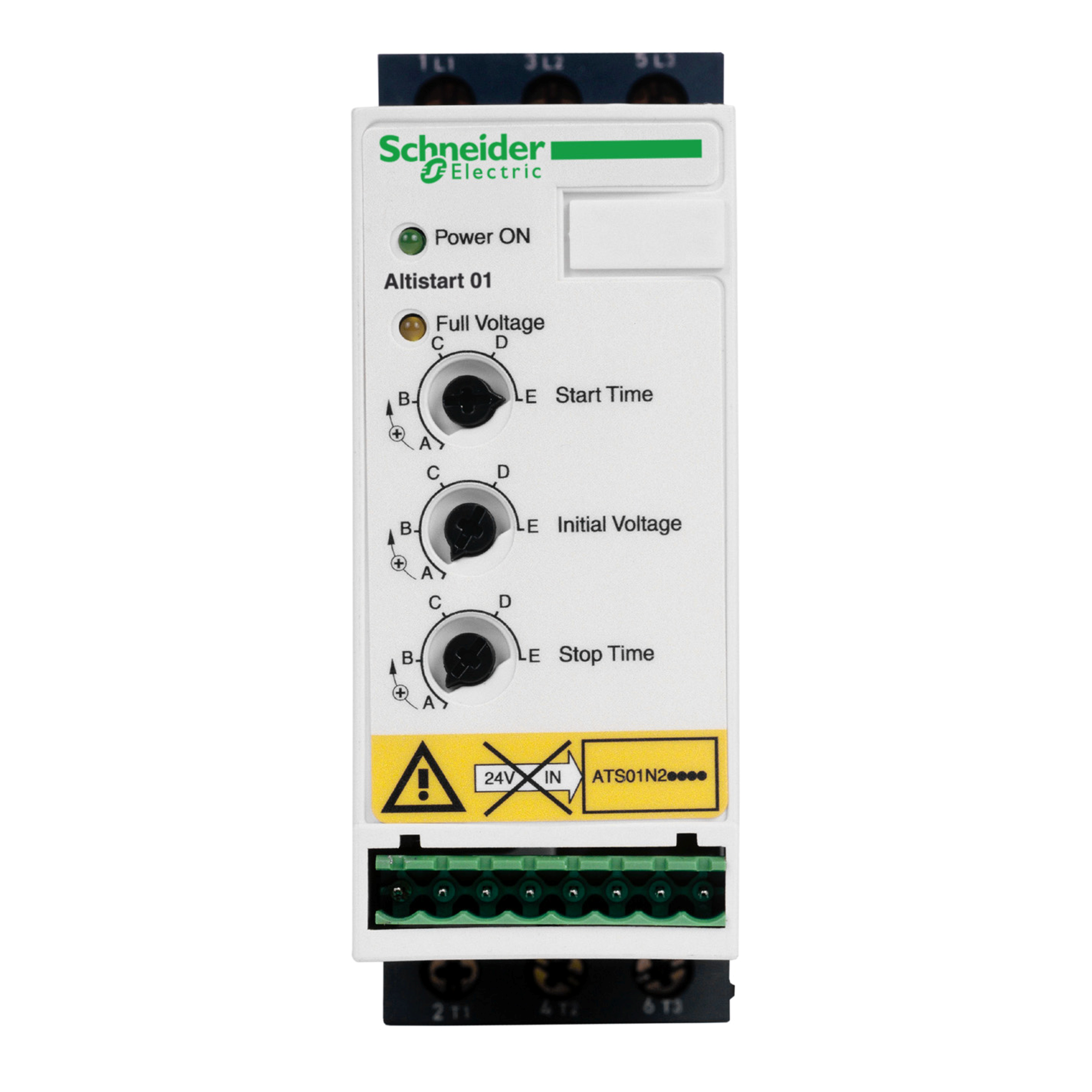 Soft starter, P=1,5/2,2/3kW, Uc=400V AC, I=6A