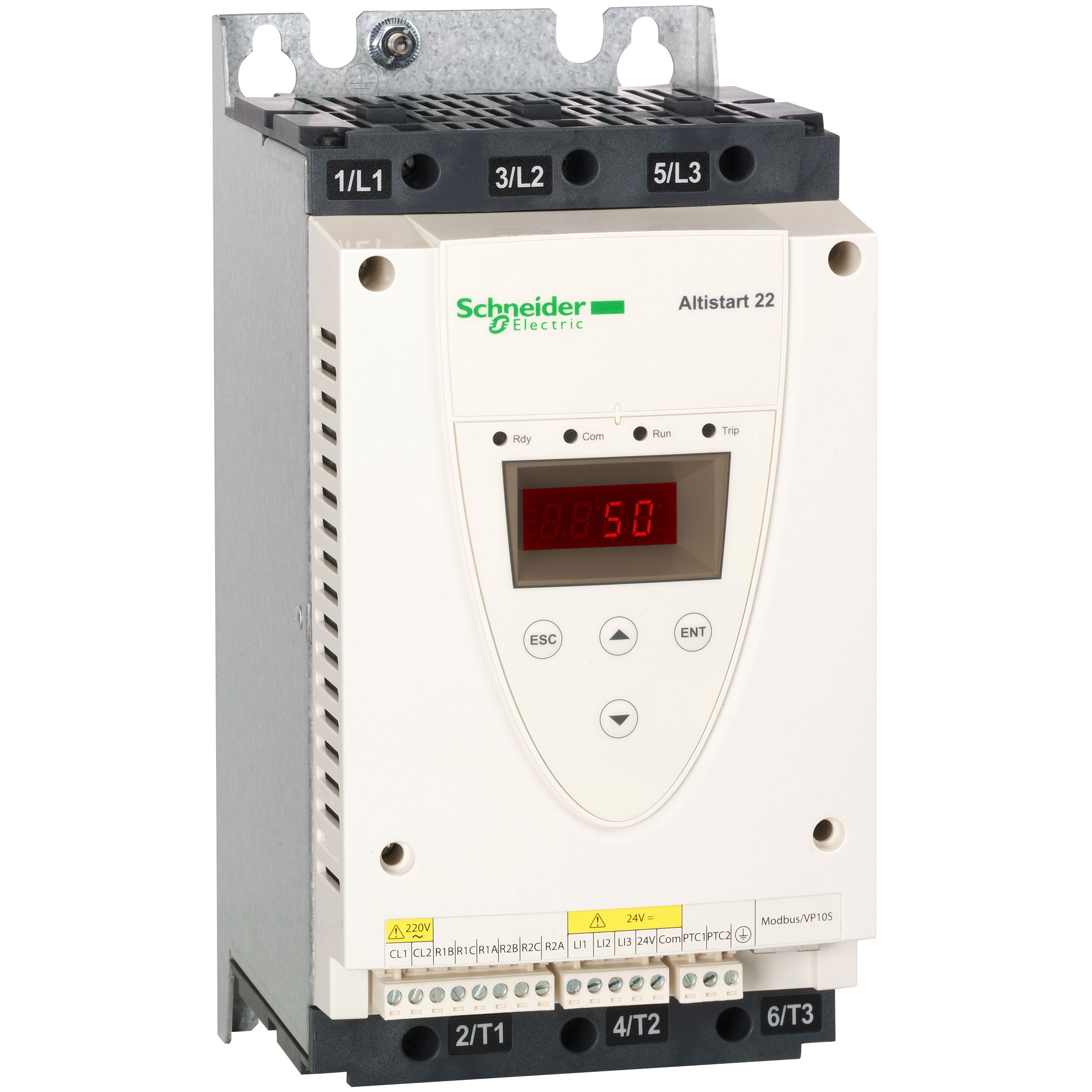 Soft starter, P=15kW, Uc=400V AC, In=32A