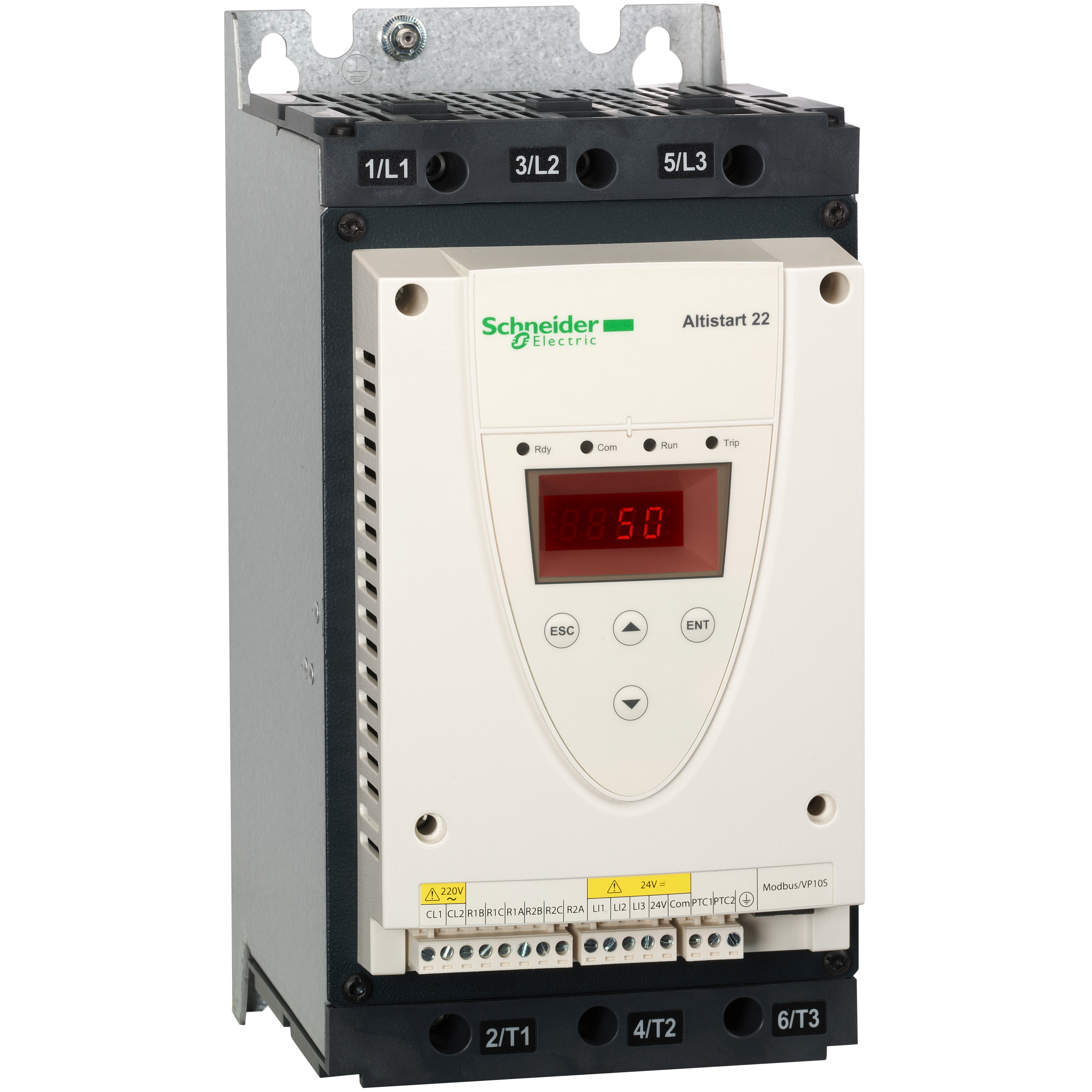 Soft starter, P=30kW, Uc=400V AC, In=62A