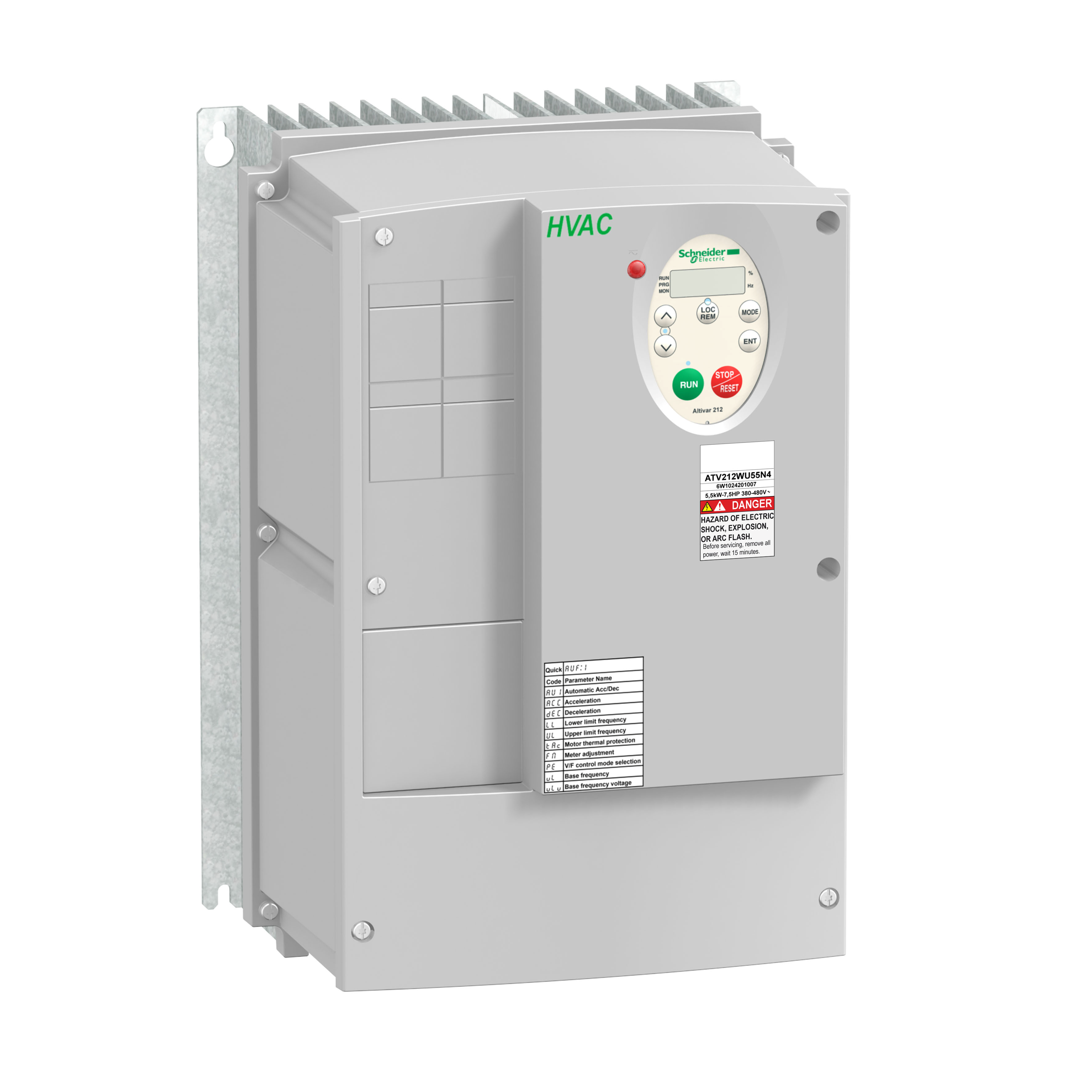 ATV212 3KW NAHP 480V TRI CEM IP54