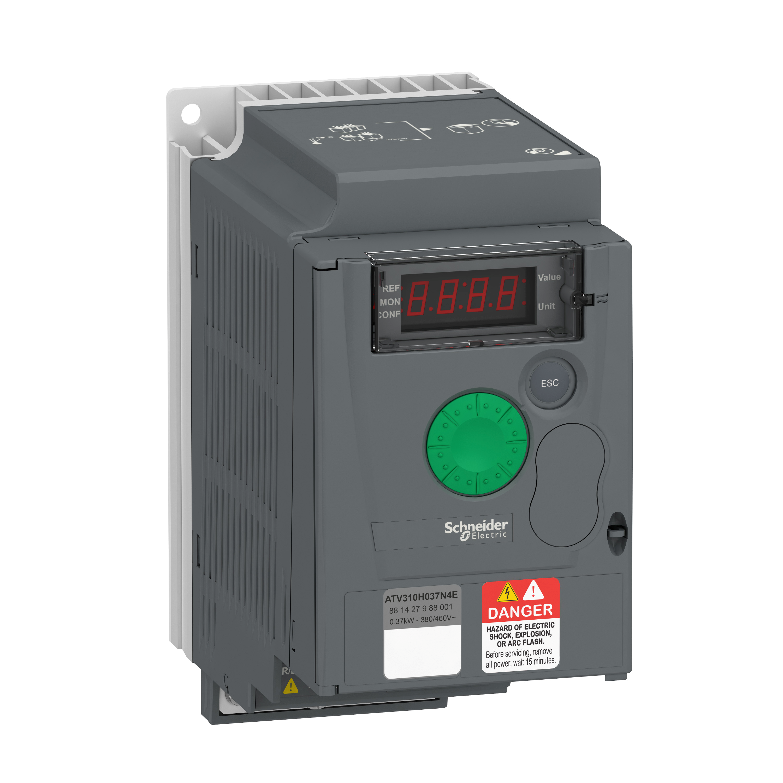 Easy Altivar 310: frekventni regulator brzine trofaznih asinhronih motora (P=0.37kW), 3F, 380...460V AC