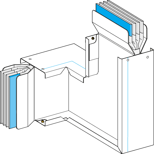 Canalis KTA: kanalni razvod 800A, Z element, 3L+N+PE, N2, IP55