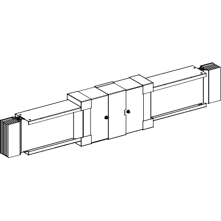 Canalis KTA: kanalni razvod 800A, produzetak, 3L+PE, L=1m, IP55