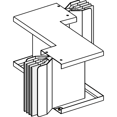 Canalis KTA: kanalni razvod 1250A, Z element, 3L+N+PE, IP55