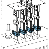 Stezaljka za trafo terminale od 120mm, 8 kom.