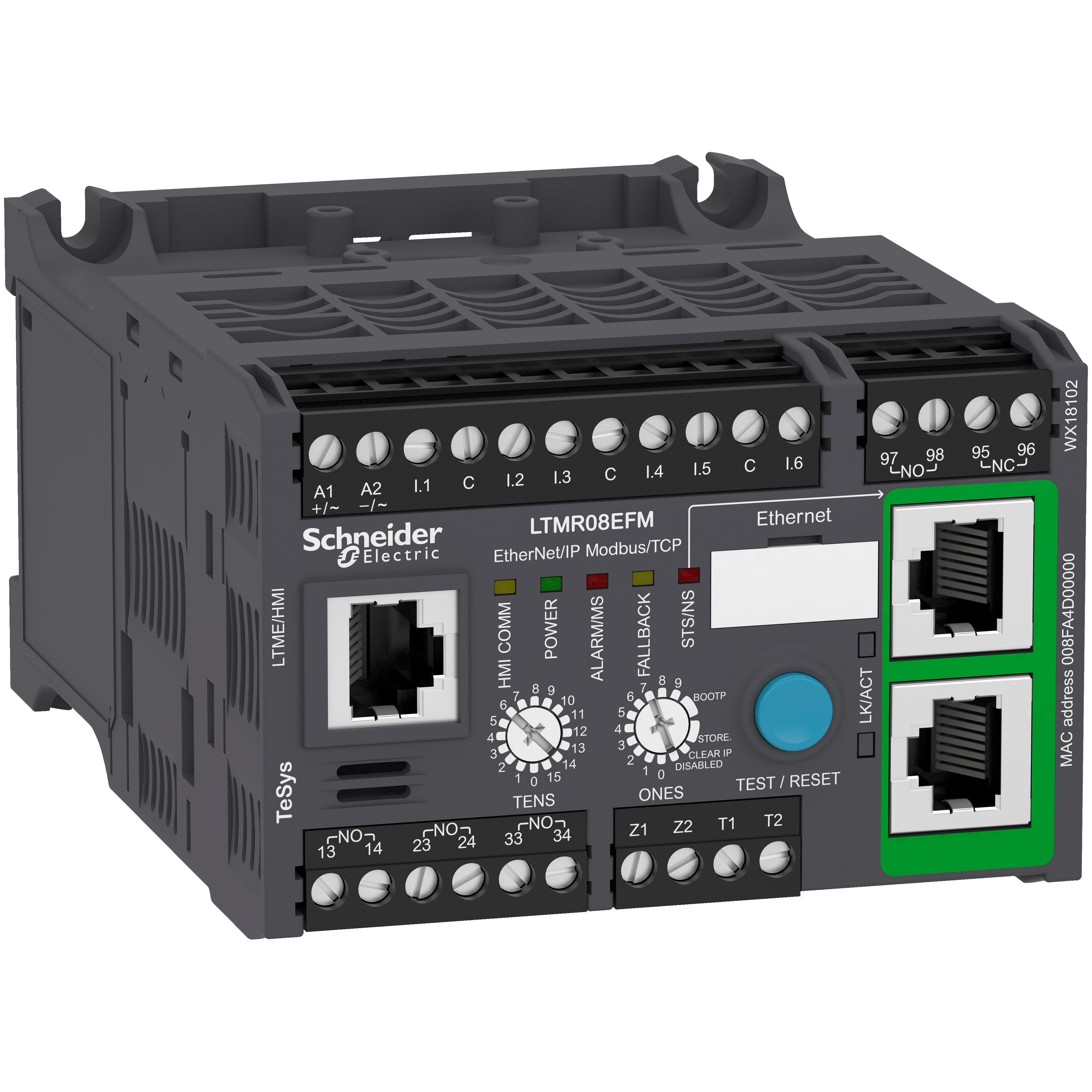 KONTROLER TCP/IP 0,4..8A 115- 230VAC