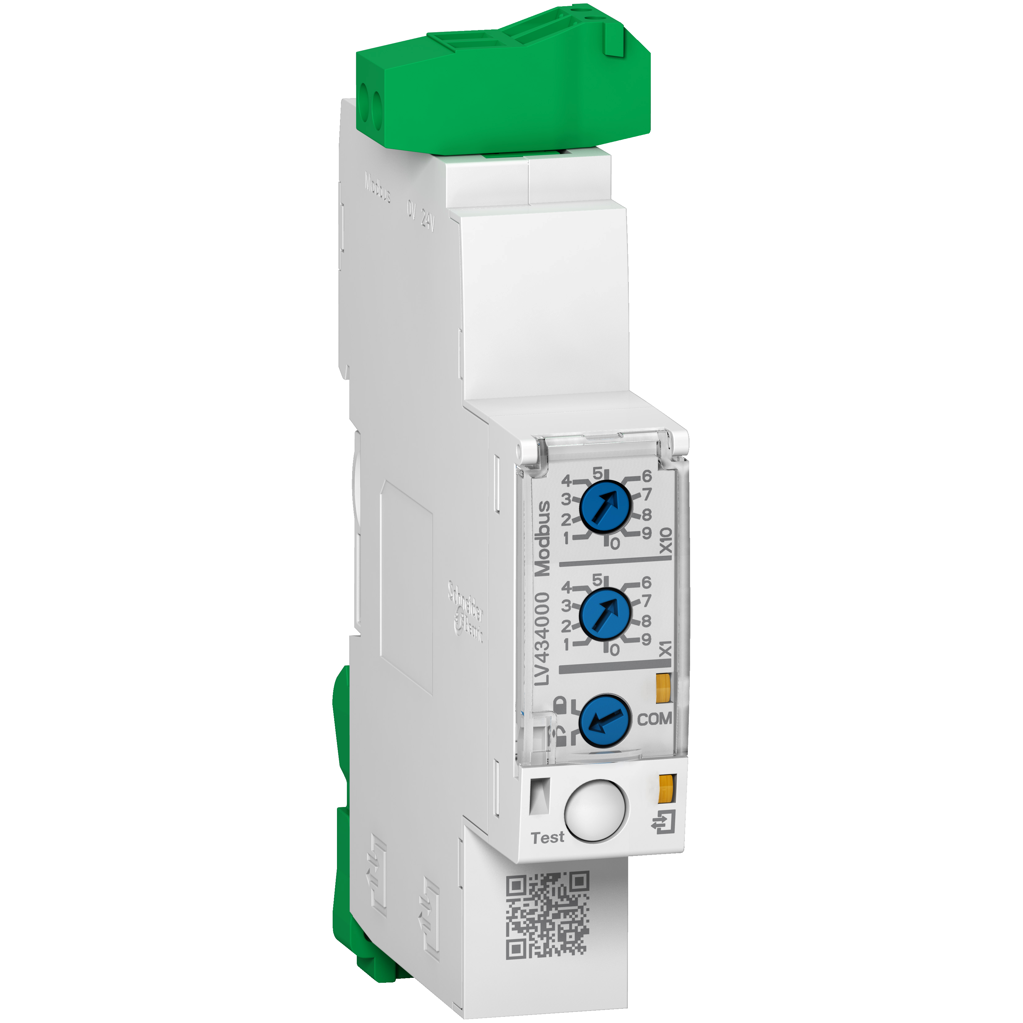 IFM V2: Modbus SL komunikacijski i interfejs modul, RJ45 konektor za Modbus, poseban konektor za napajanje 24VDC