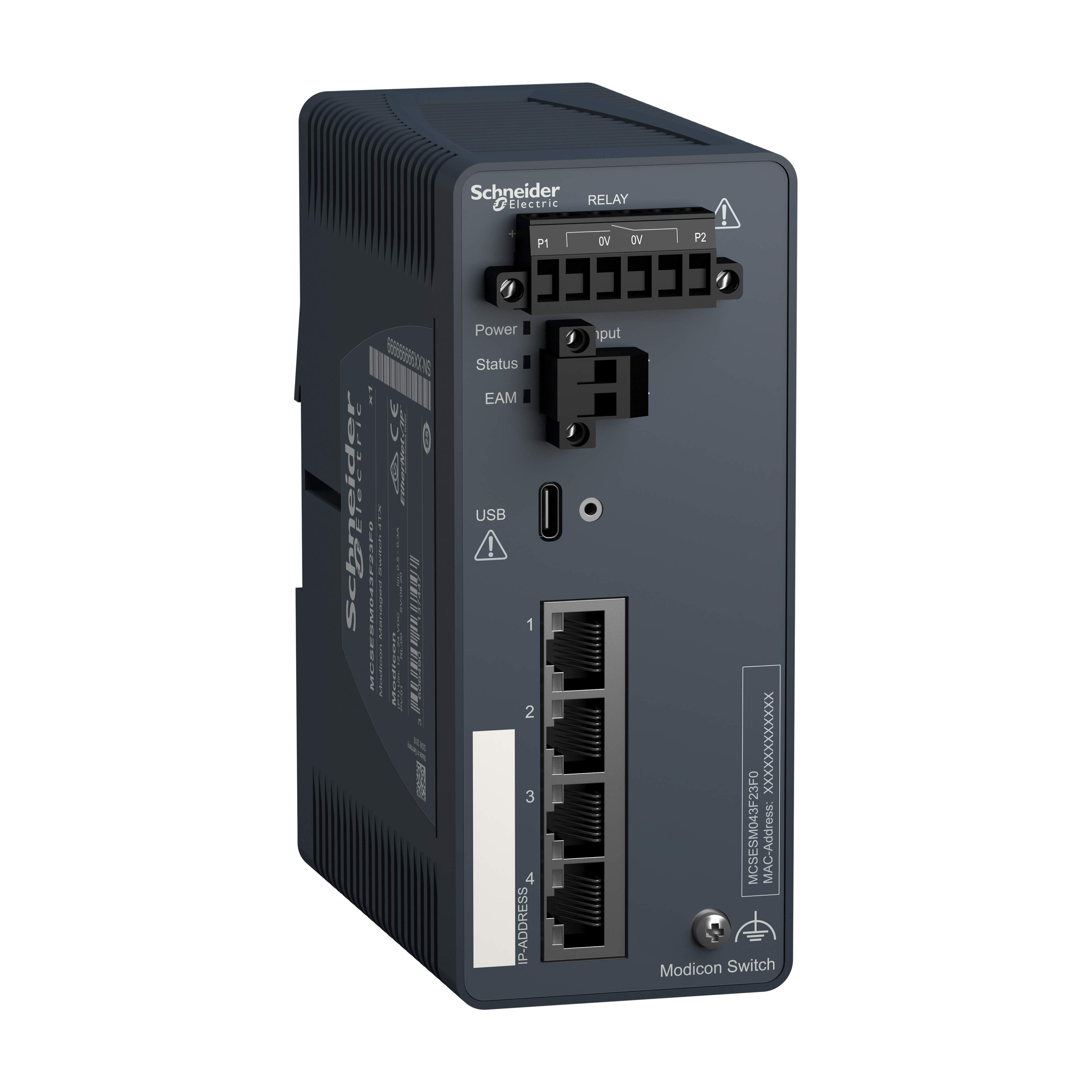 MODICON MANAGED SWITCH 4TX