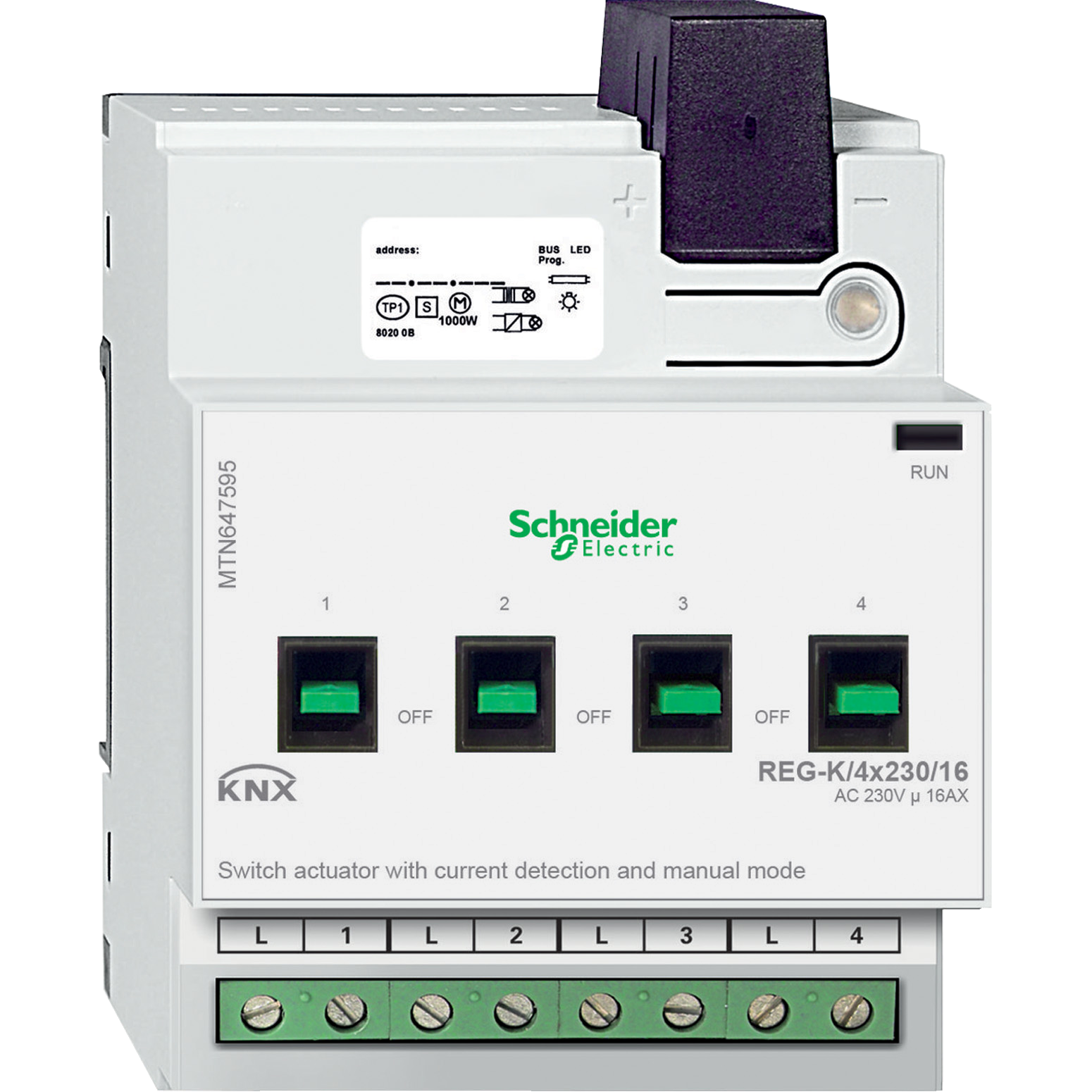 KNX SWITCH ACT.REG-K 4G W.CURR.DETEC.