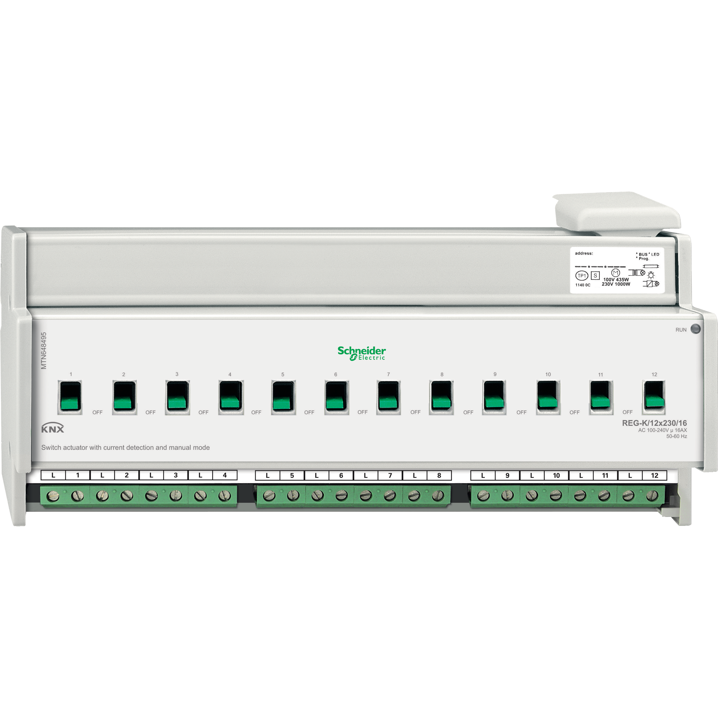 KNX SWITCH ACT.REG-K 12 G W.CURR.DETEC.