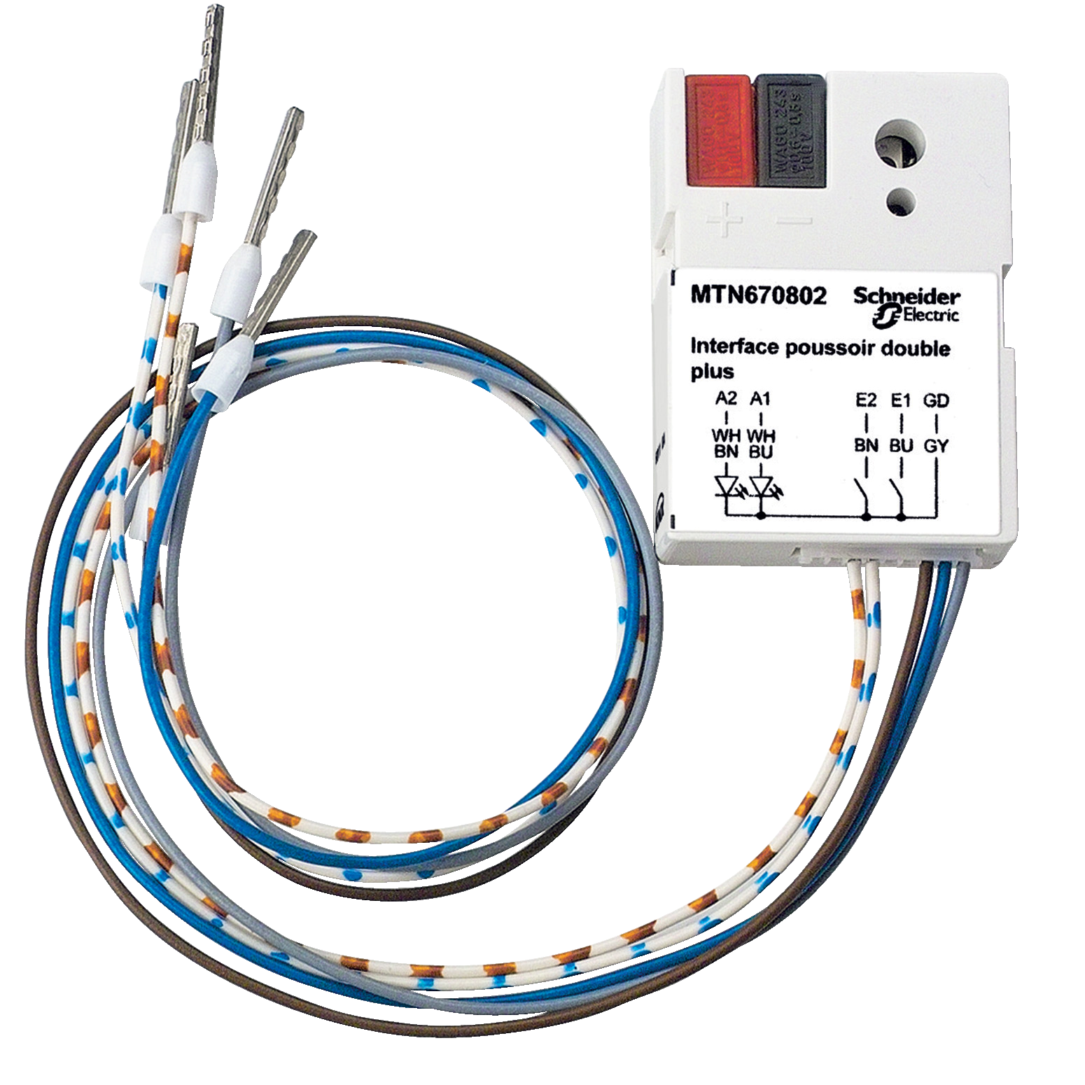 KNX PUSH-BTN.INTERFACE 2G PLUS PW