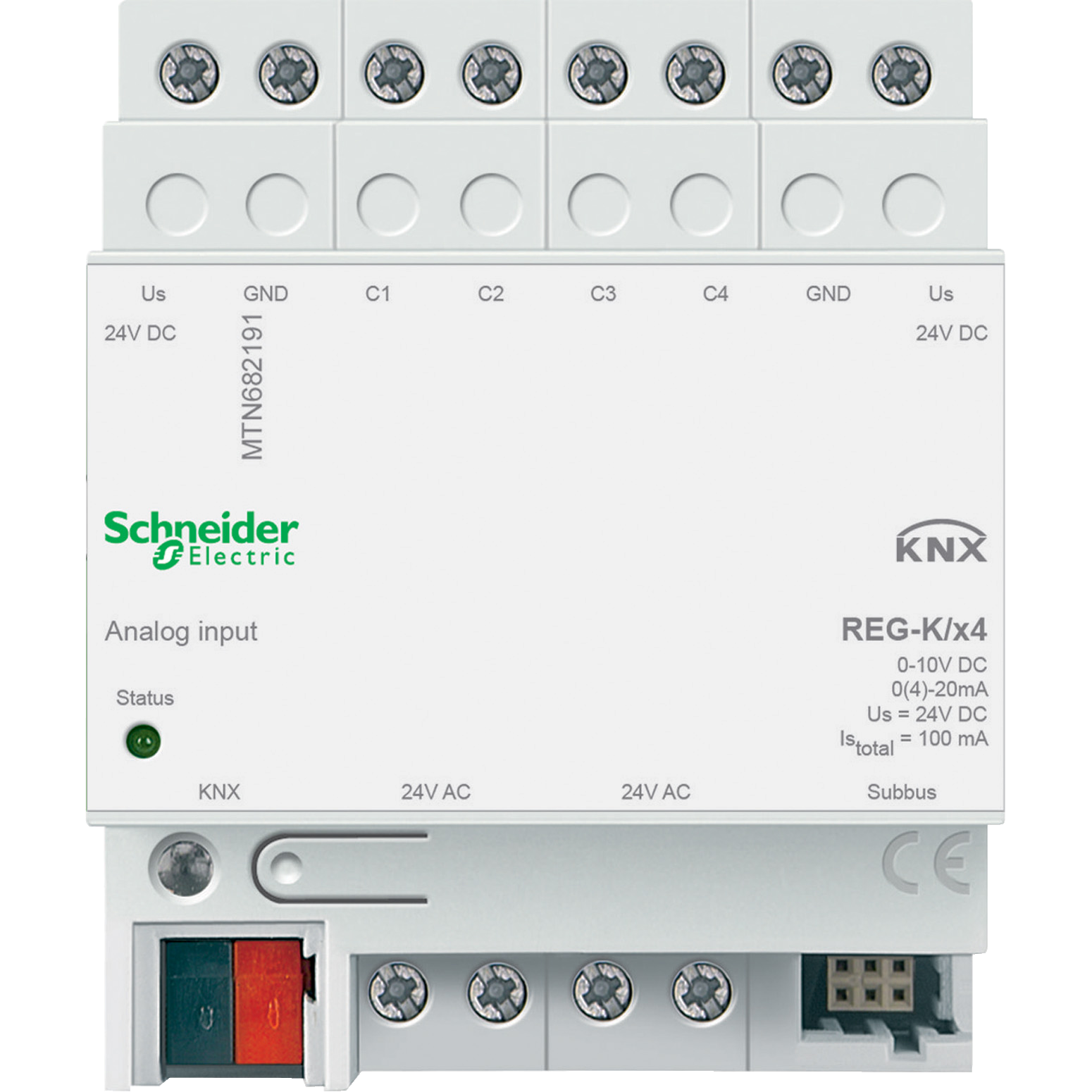 ANALOG INPUT REG-K/4G