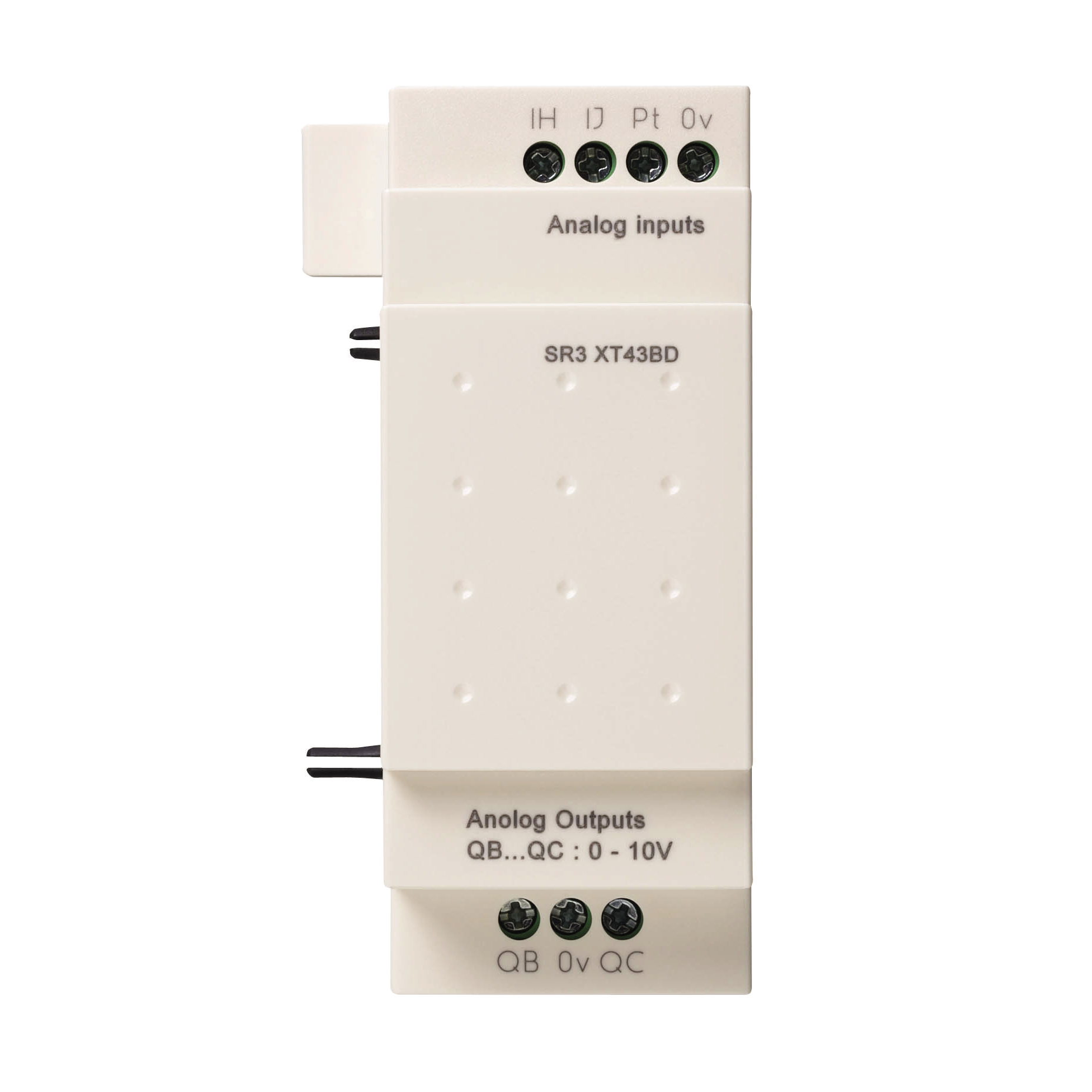 ZELIO: Dodatni analogni modul 2 ulaza (0-10V/0-20mA), 2 izlaza (0-10V), napajanje 24V DC