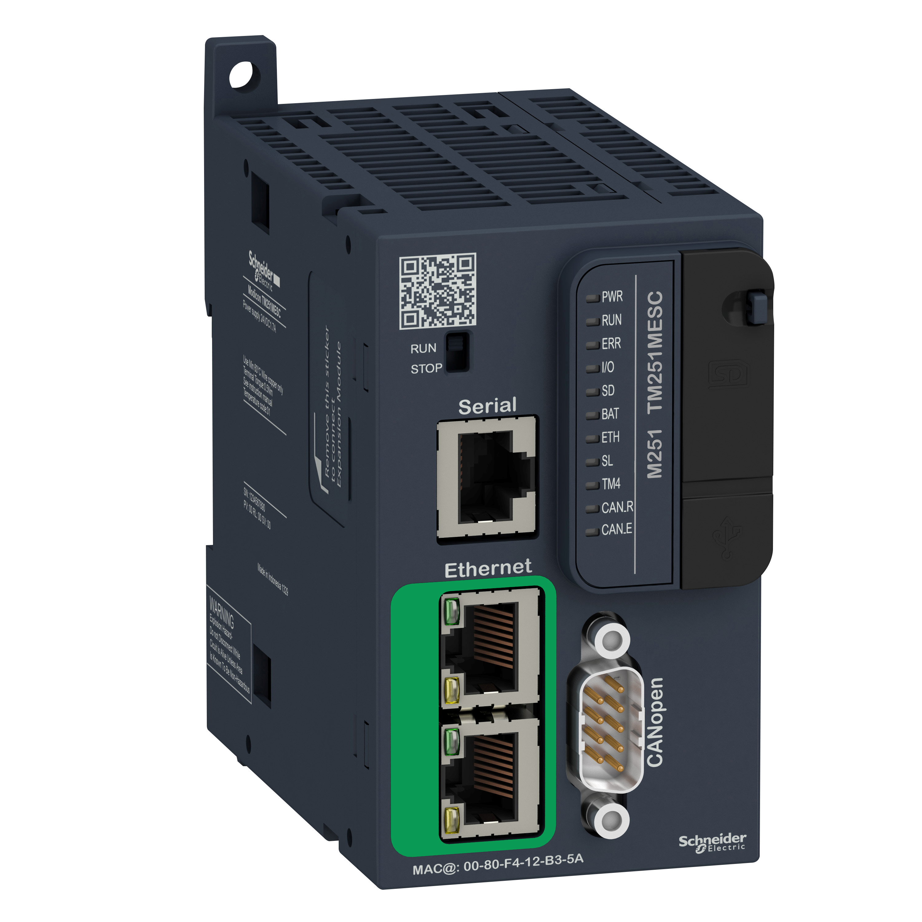 Modicon: kontroler M251 Ethernet CAN